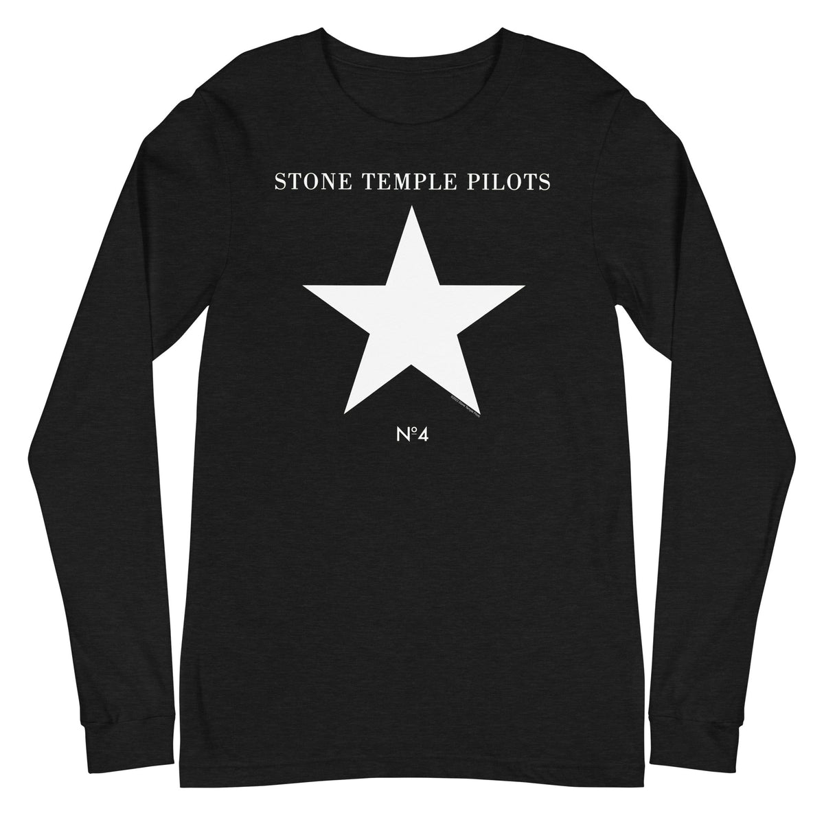 Stone Temple Pilots - No. 4 Long Sleeve T-Shirt - Black
