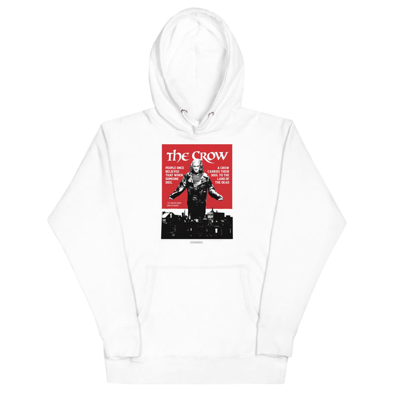 The Crow - Movie Poster Hoodie - White