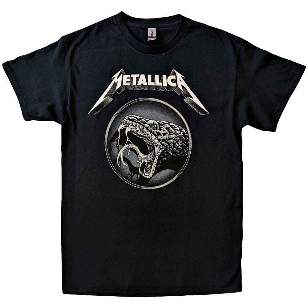Metallica - Black Album Poster - T-Shirt Black
