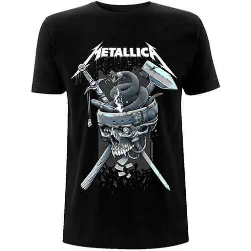 Metallica - History White Logo - T-Shirt Black