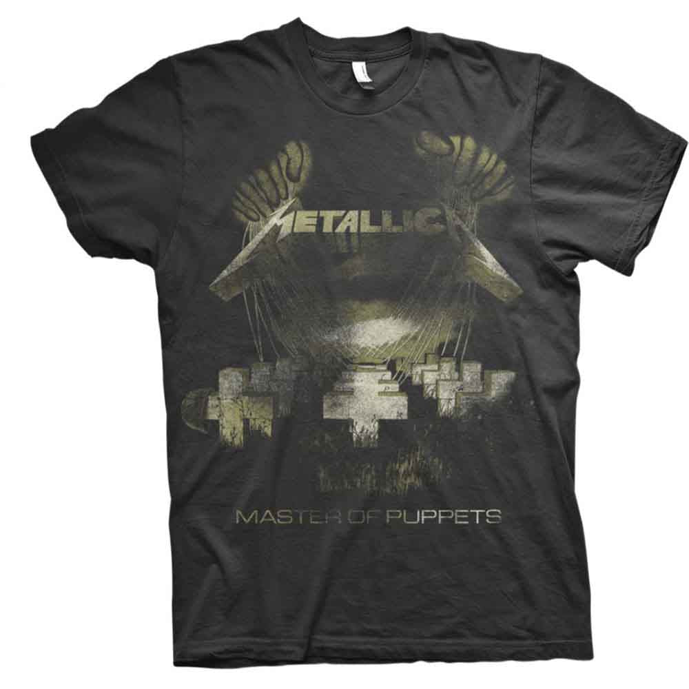 Metallica - Master of Puppets Distressed - T-Shirt Black