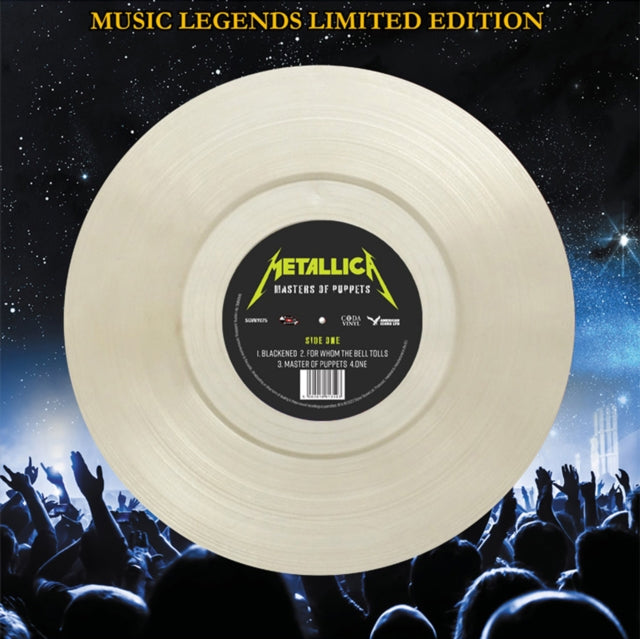 Metallica - Masters Of Puppets (Clear Vinyl) [Import] - Vinyl