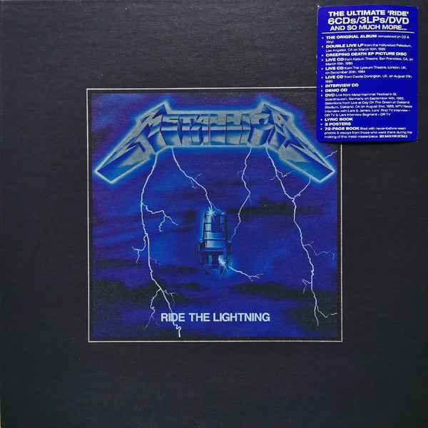 Metallica - Ride the Lightning (Deluxe Edition, Boxed Set, With CD, With DVD) - Vinyl