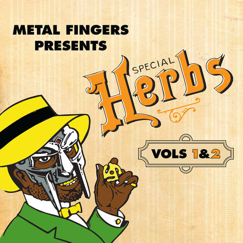 Mf Doom - Metal Fingers Presents: Special Herbs Vol. 1 & 2 (Orange Colored Vinyl) (2 Lp's) - Vinyl