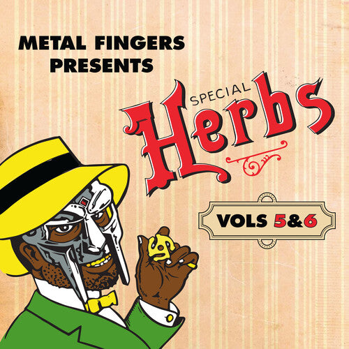 Mf Doom - Metal Fingers Presents: Special Herbs Vol. 5 & 6 (Limited Edition, Red Colored Vinyl) (2 Lp's) - Vinyl