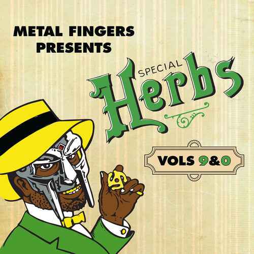 Mf Doom - Metal Fingers Presents: Special Herbs Vol. 9 & 0 (Limited Edition, Green Colored Vinyl) (2 Lp's) - Vinyl