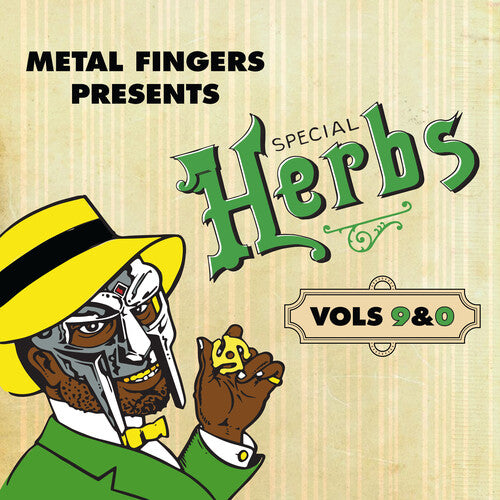 Mf Doom - Metal Fingers Presents: Special Herbs Vol. 9 & 0 (Limited Edition, Green Colored Vinyl) (2 Lp's) - Vinyl