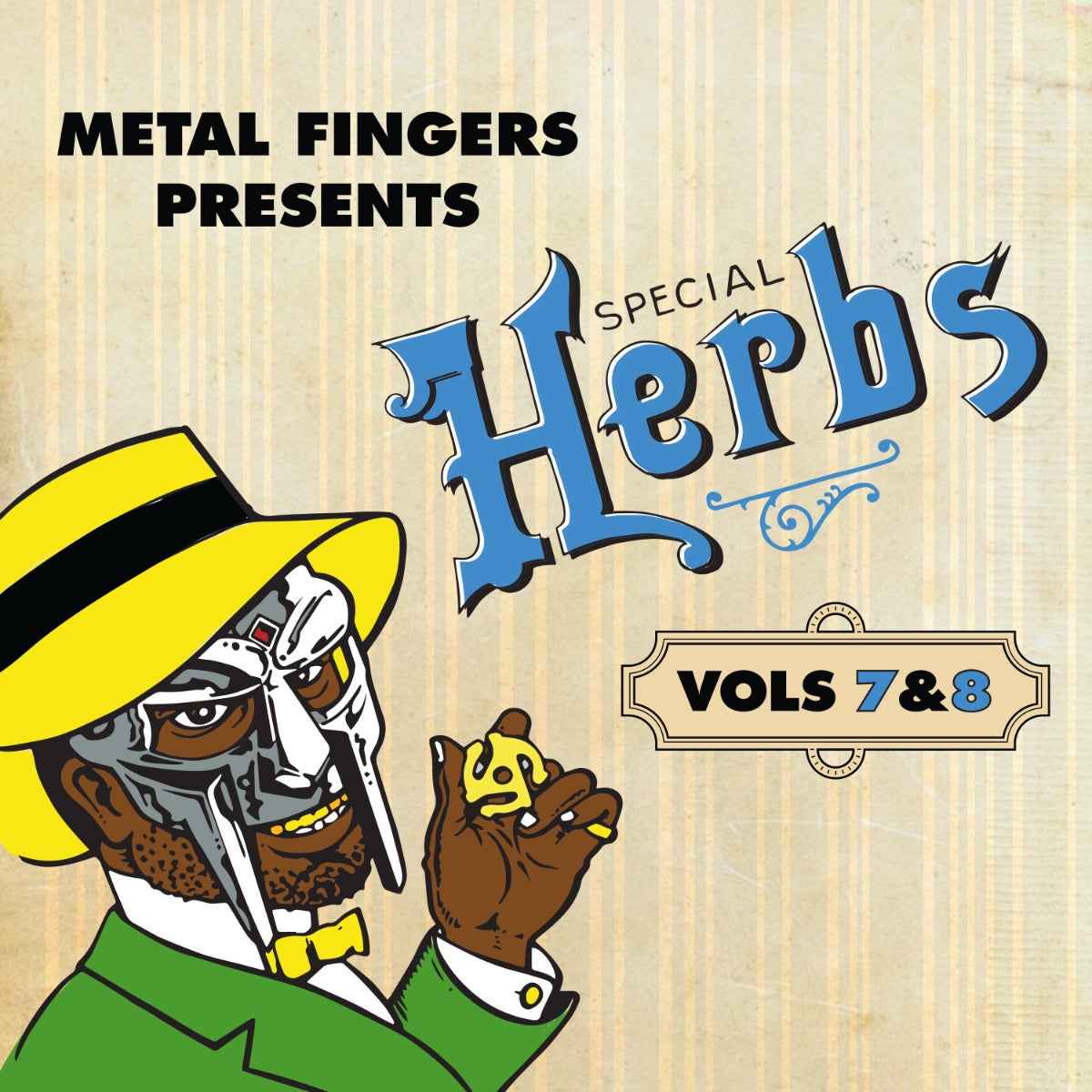 Mf Doom - Metal Fingers Presents: Special Herbs Vols. 7 & 8 (Sky Blue Colored Vinyl Gatefold 2Lp) - Vinyl