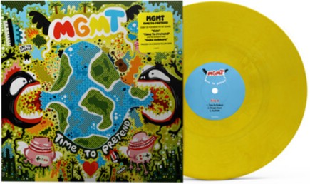Mgmt - Time To Pretend (Banana Yellow Colored Vinyl, Extended Play) - Vinyl