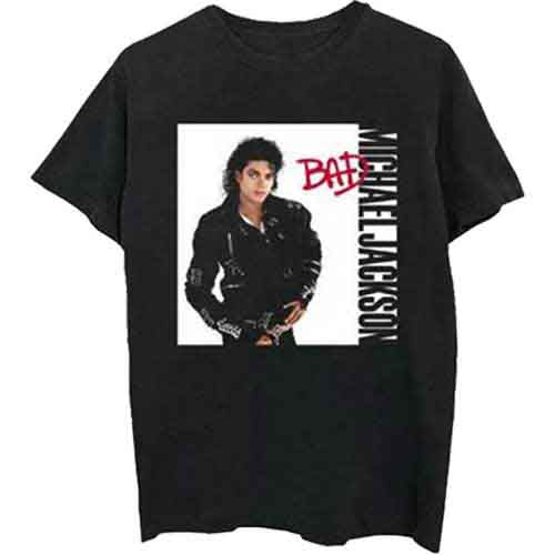 Michael Jackson - Bad - T-Shirt Black