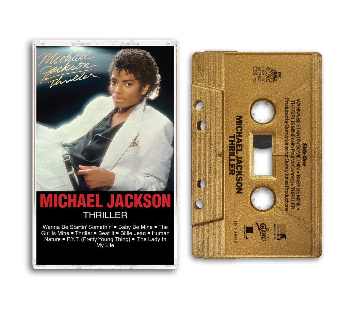 Michael Jackson - Thriller (Gold Metallic Colored Cassette) - Cassette