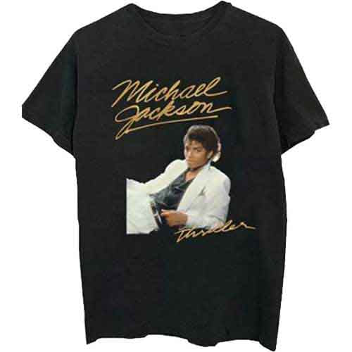 Michael Jackson - Thriller White Suit - T-Shirt Black
