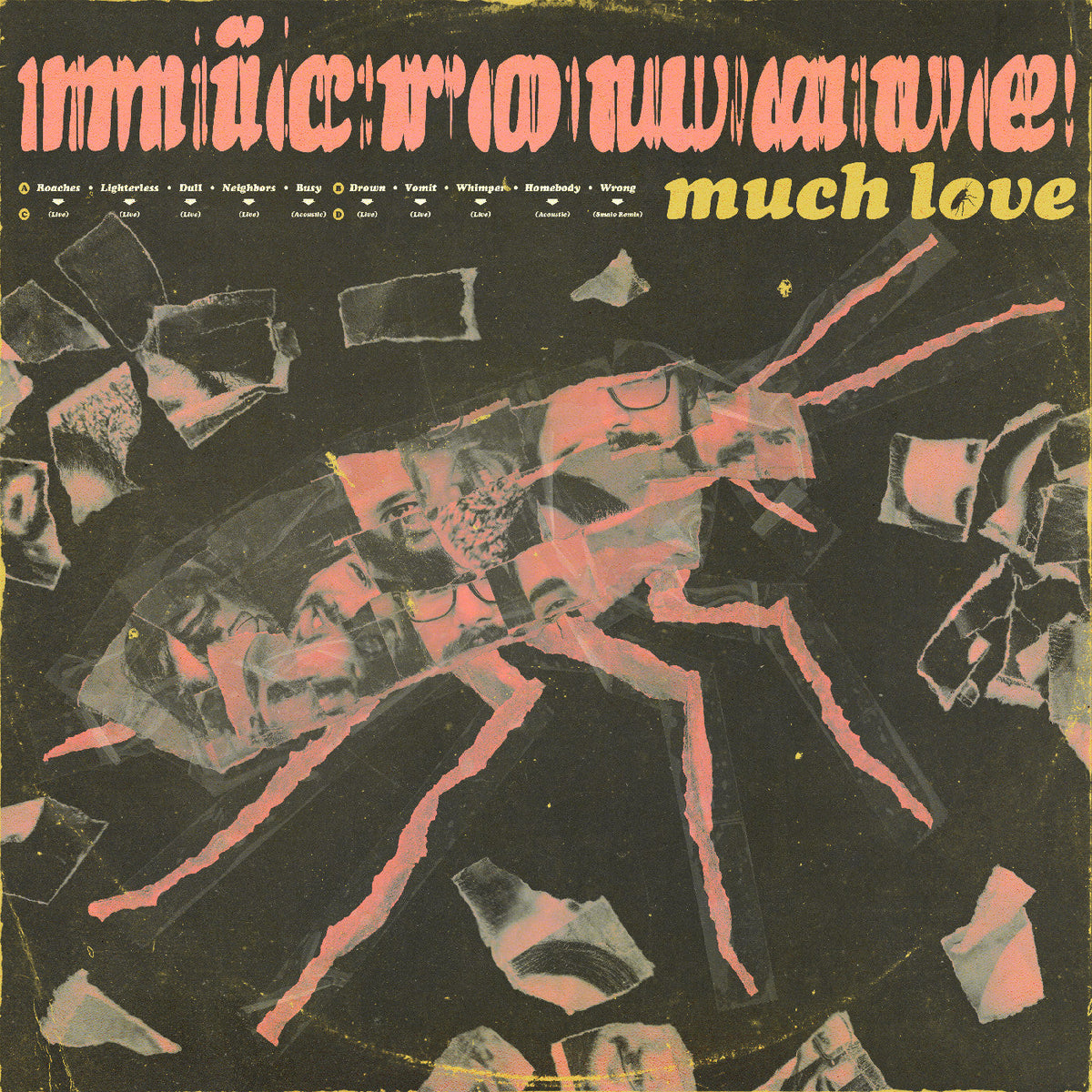 Microwave - Much Love (10 Year Anniversary Edition) (Clear Pink Swirl Vinyl) - Vinyl