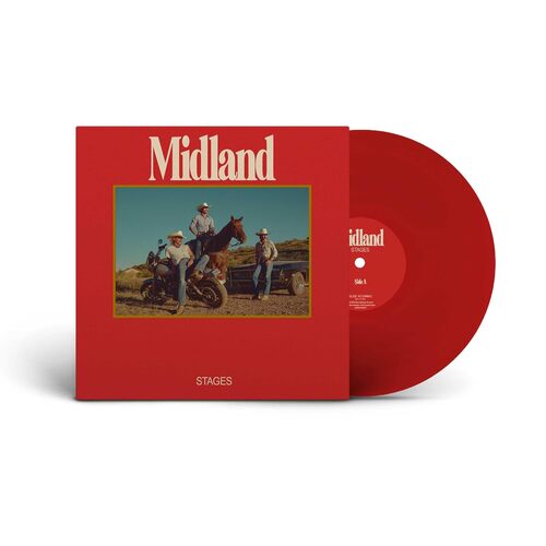 Midland - Stages [Transparent Red Lp] - Vinyl