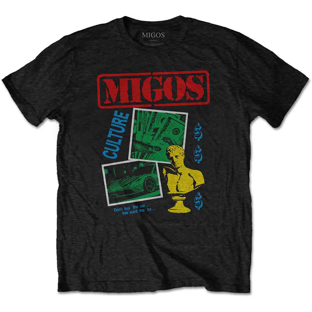 Migos - Don't Buy The Car - T-Shirt Black