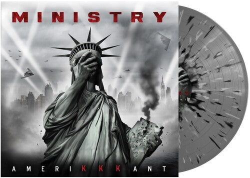 MINISTRY - Amerikkkant (Colored Vinyl, Gray, Black & White Splatter, Gatefold LP Jacket) - Vinyl