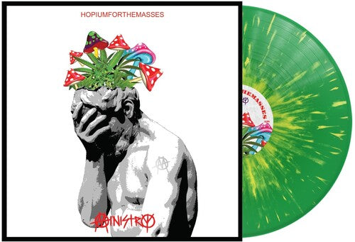 MINISTRY - Hopiumforthemasses - Green & Yellow Splatter (Colored Vinyl, Green, Yellow, Splatter) - Vinyl
