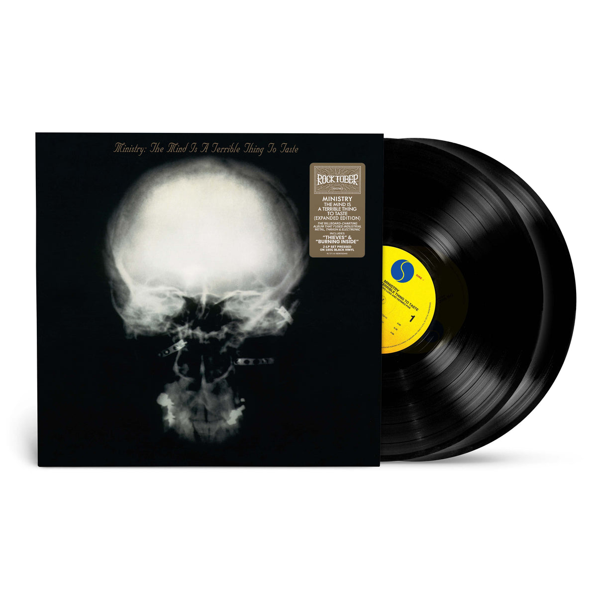 MINISTRY - The Mind is a Terrible Thing to Taste (Expanded Edition)(RKTBR25)(2LP 180g Vinyl) - Vinyl