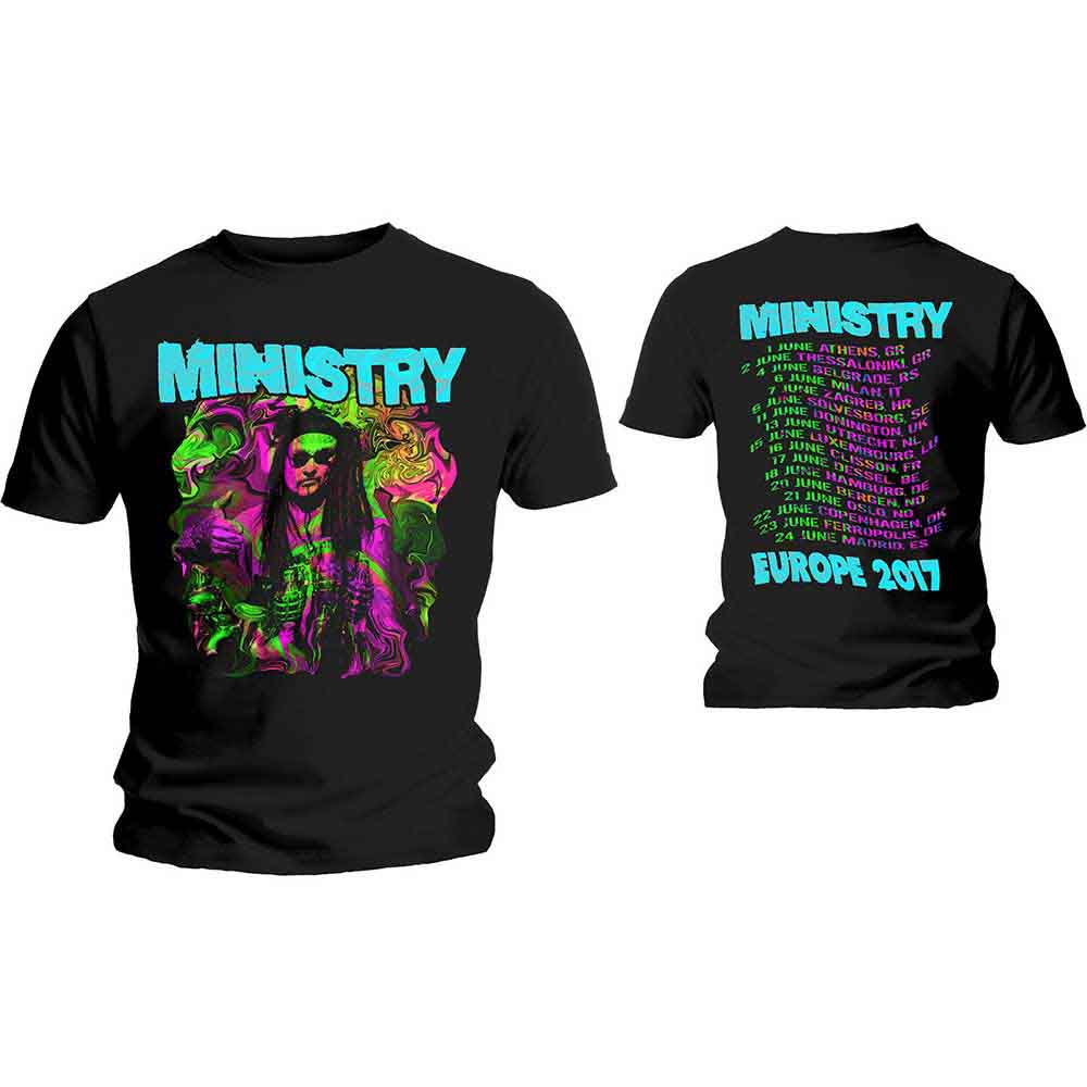 MINISTRY - Trippy Al - T-Shirt Black