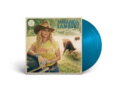 Miranda Lambert - Postcards from Texas [Sea Blue 2 LP] - Vinyl