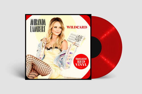 Miranda Lambert - Wildcard (140 Gram Vinyl, Clear Vinyl, Red) (2 Lp's) - Vinyl