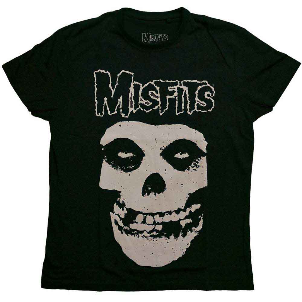 Misfits - Logo & Fiend - T-Shirt Black