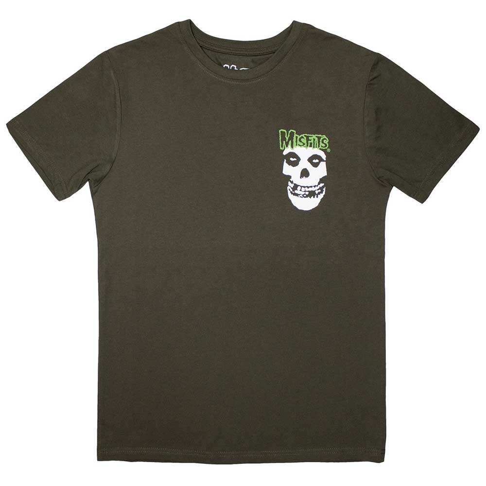 Misfits - Mini Skull & Logo - Green