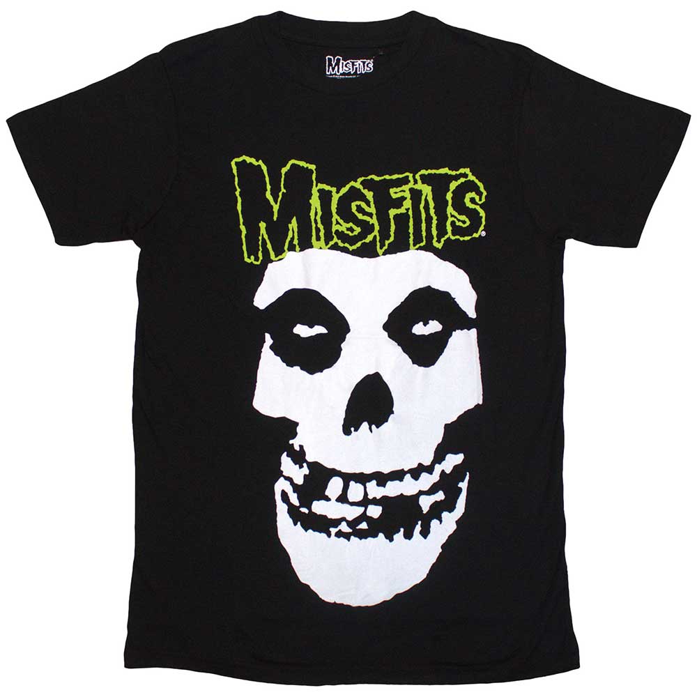 Misfits - Skull & Logo - Black