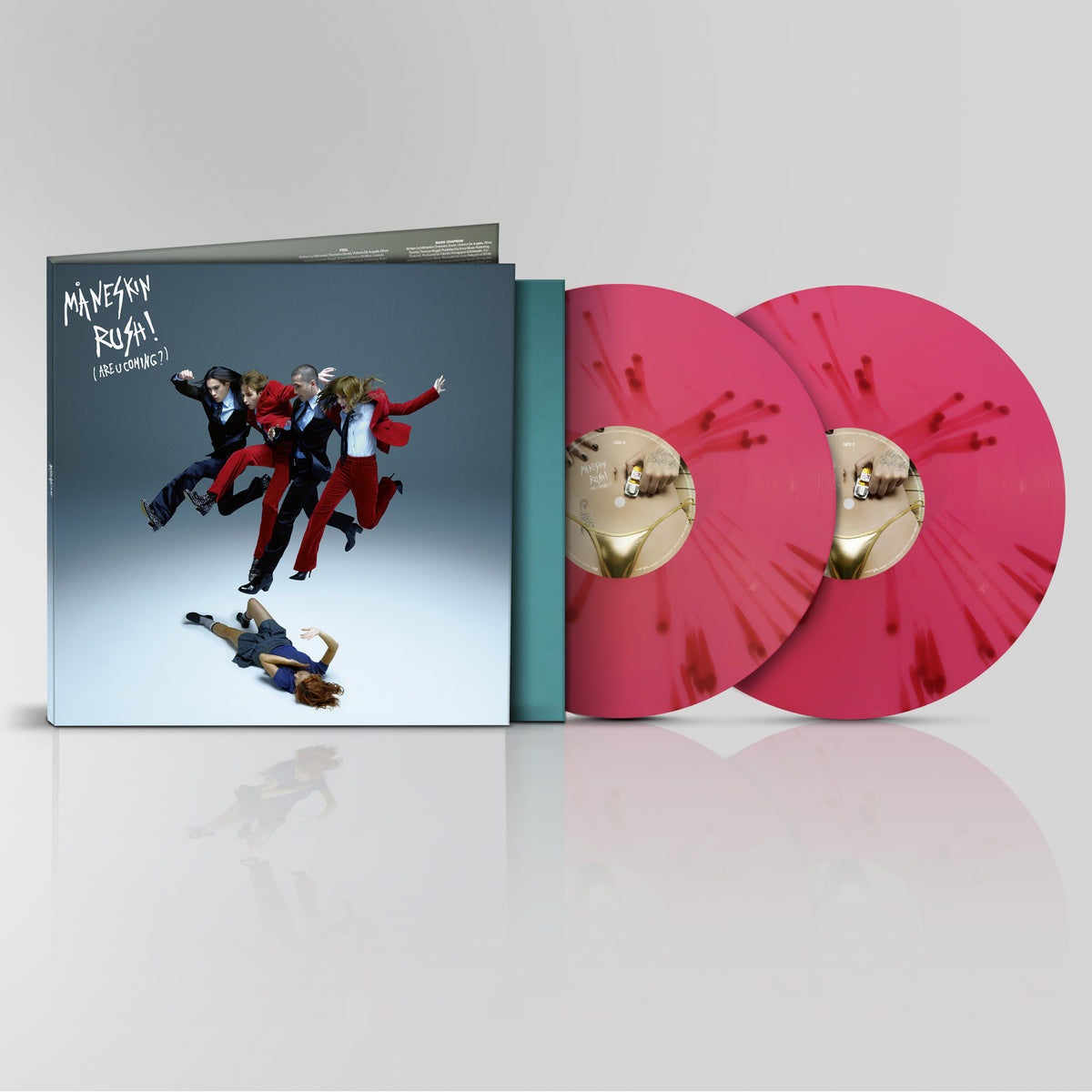 Måneskin - RUSH! (ARE YOU COMING?) (2LP Indie Exclusive Scarlett Splatter Vinyl) - Vinyl