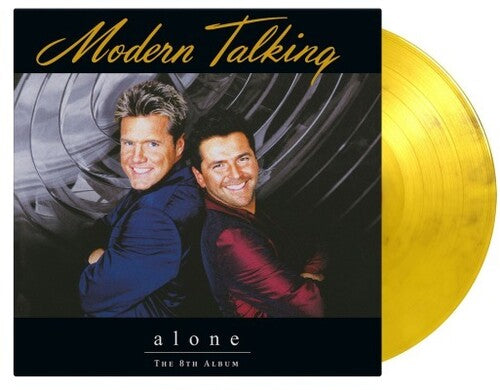 Modern Talking - Alone (Limited Edition, 180 Gram Vinyl, Colored Vinyl, Yellow & Black Marble) [Import] (2 Lp's) - Vinyl