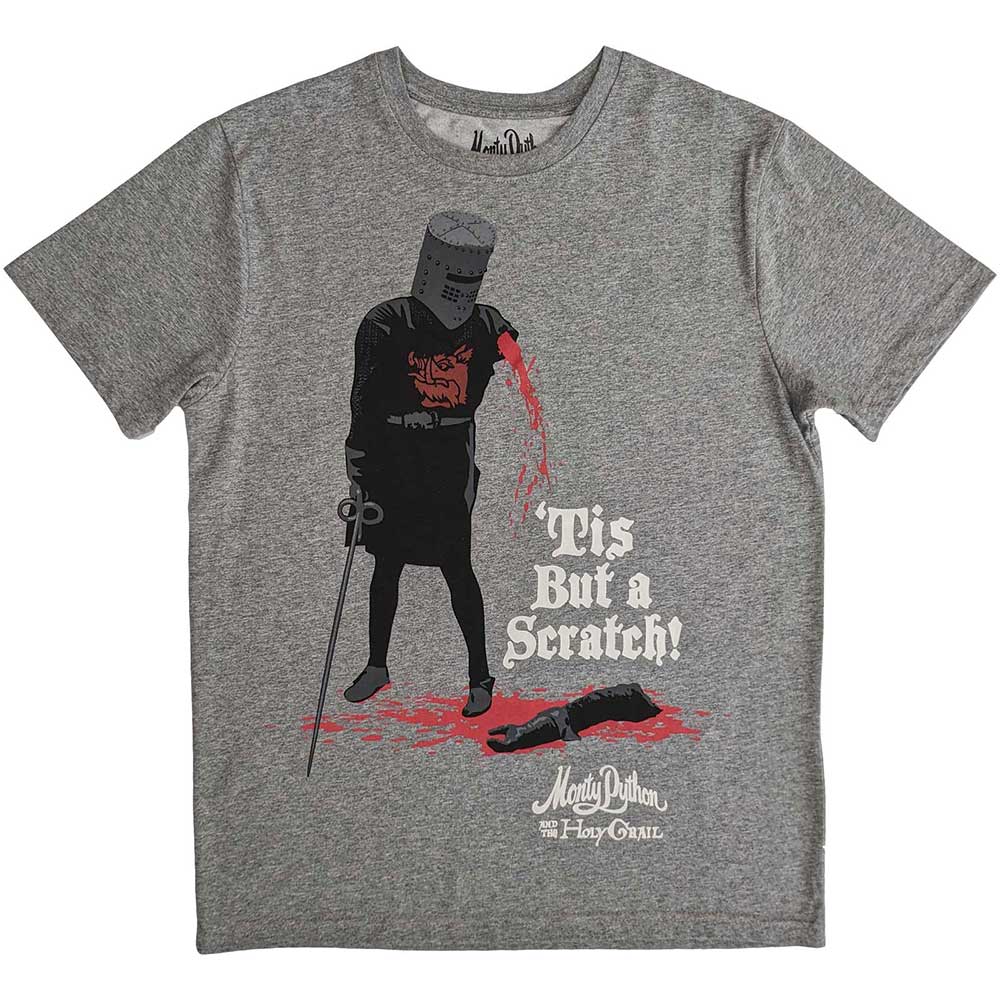 Monty Python - Tis But A Scratch - T-Shirt Grey