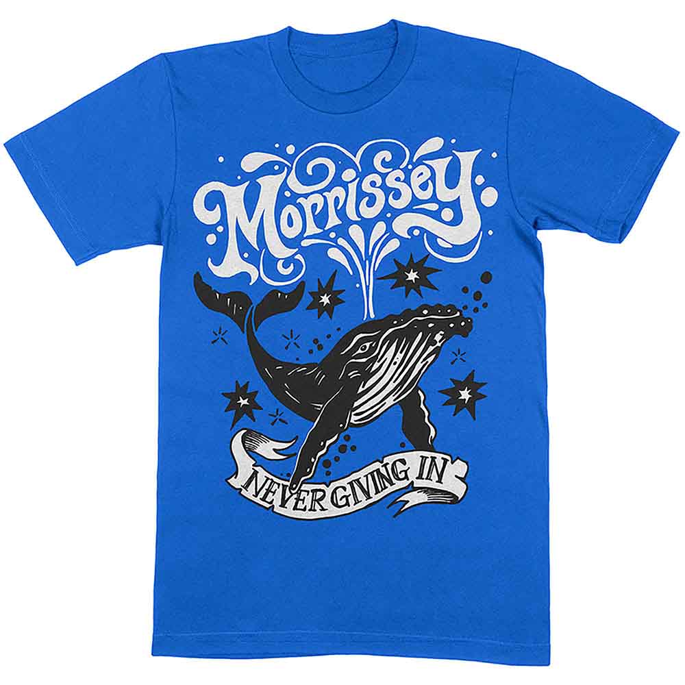 Morrissey - Never Giving In/Whale - Blue