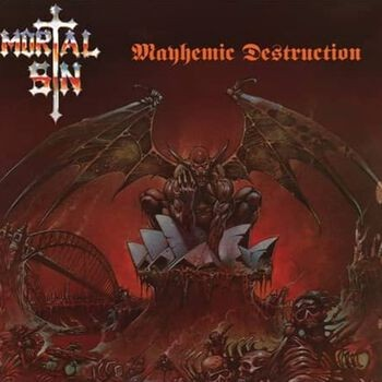 Mortal Sin - Mayhemic Destruction (Limited Edition, Silver Vinyl) [Import] - Vinyl