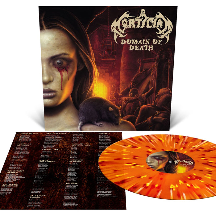 Mortician - Domain Of Death (Colored Vinyl, Orange Krush) - Vinyl