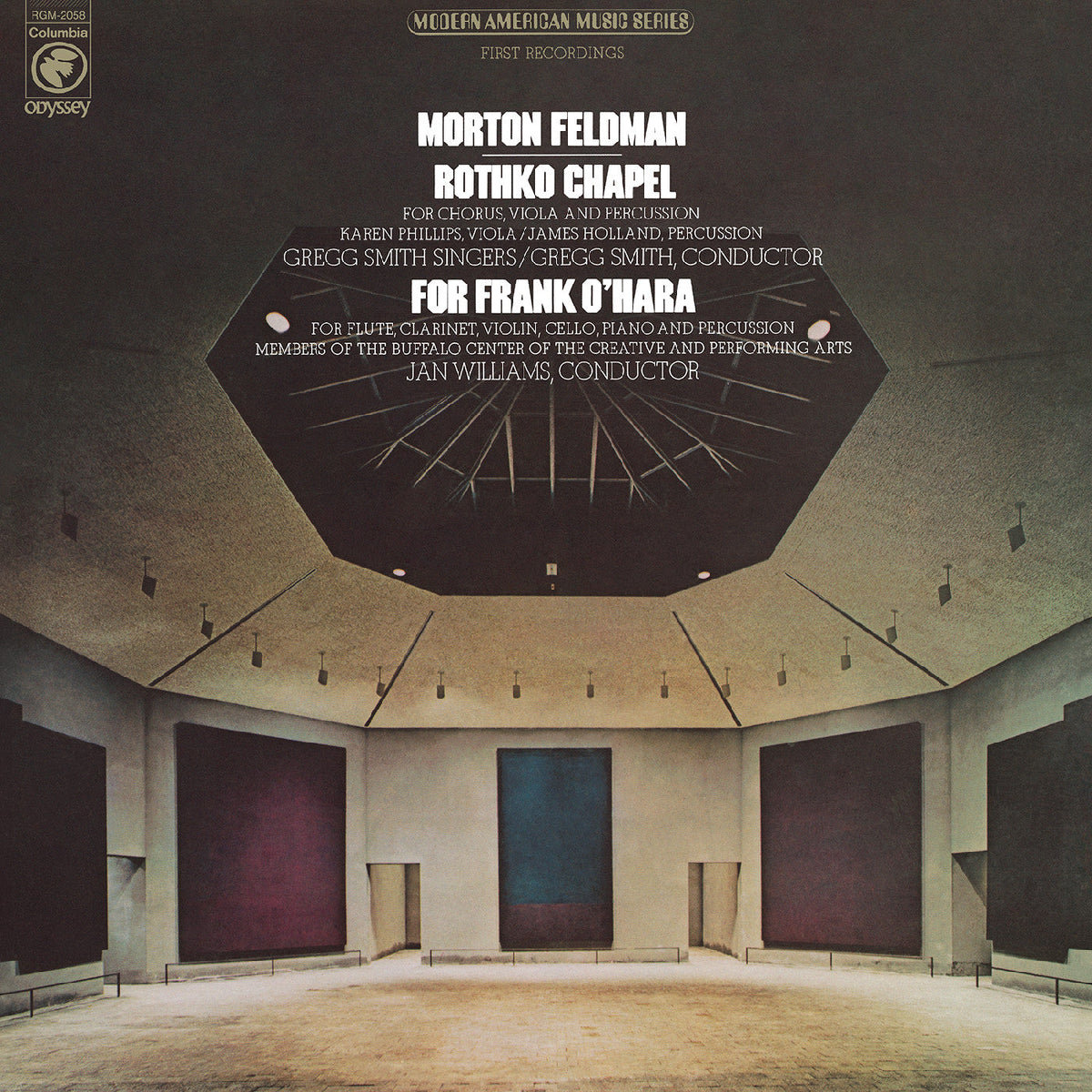 Morton Feldman - Rothko Chapel/For Frank O'Hara (50Th Anniversary) - Vinyl