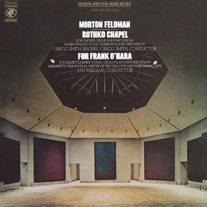 Morton Feldman - Rothko Chapel/For Frank O'Hara (50Th Anniversary) - Vinyl