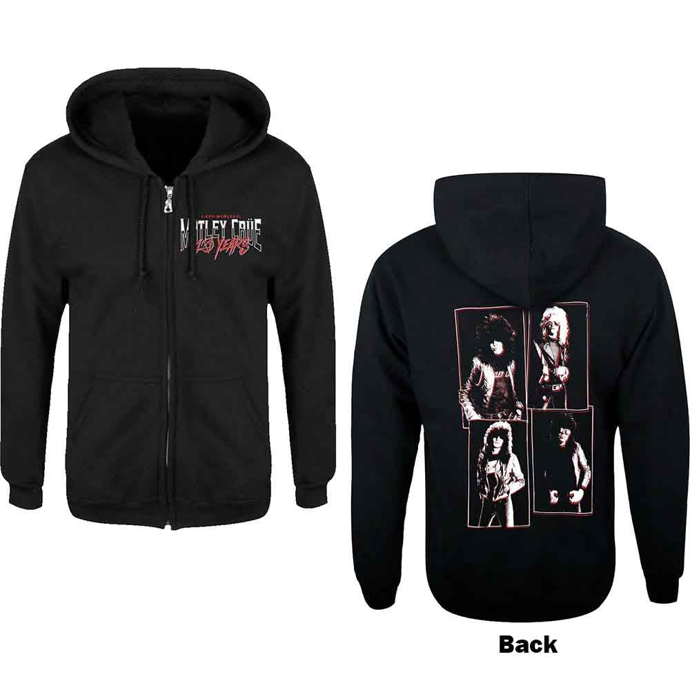 Motley Crue - 40 Years - Sweatshirt Black