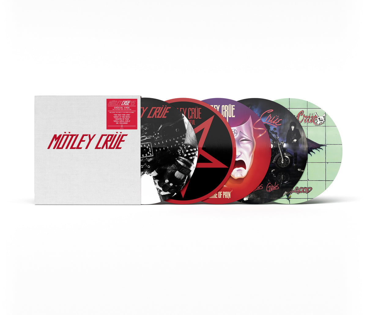 Motley Crue - Crucial Crue (45Th Anniversary) [Deluxe Box Set] [Picture Disc 5Lp] - Vinyl
