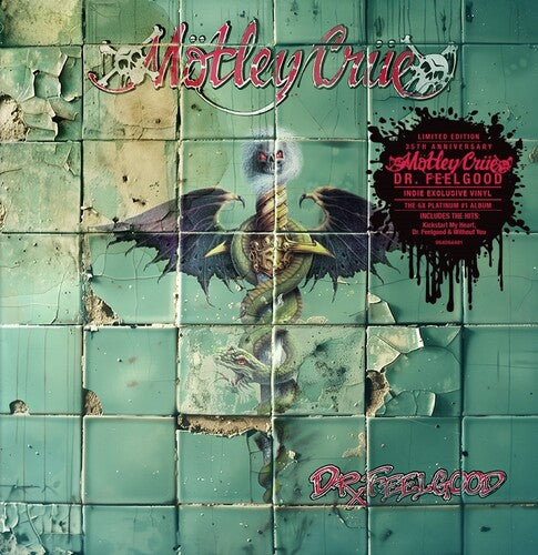 Motley Crue - Dr Feelgood: 35th Anniversary Edition (Indie Exclusive, Translucent Red Colored Vinyl) - Vinyl