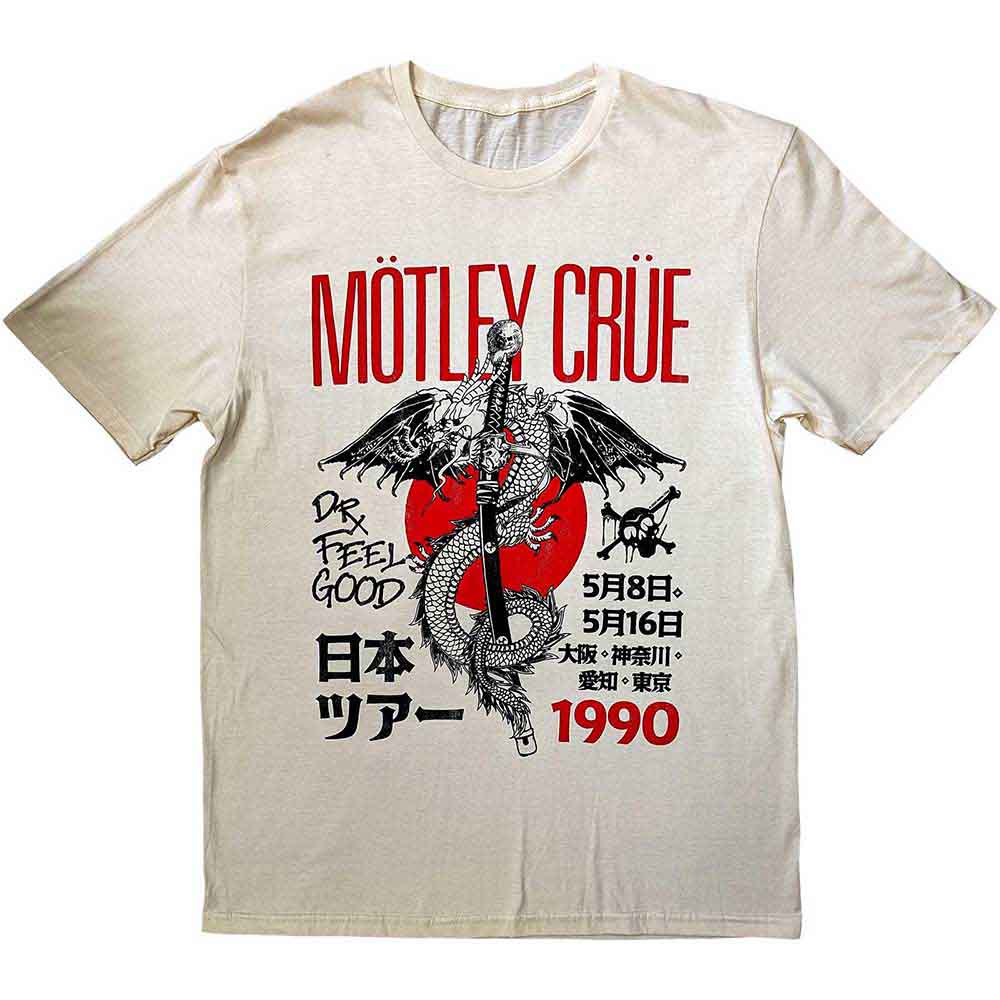 Motley Crue - Dr. Feelgood Japanese Tour '90 - T-Shirt Neutral