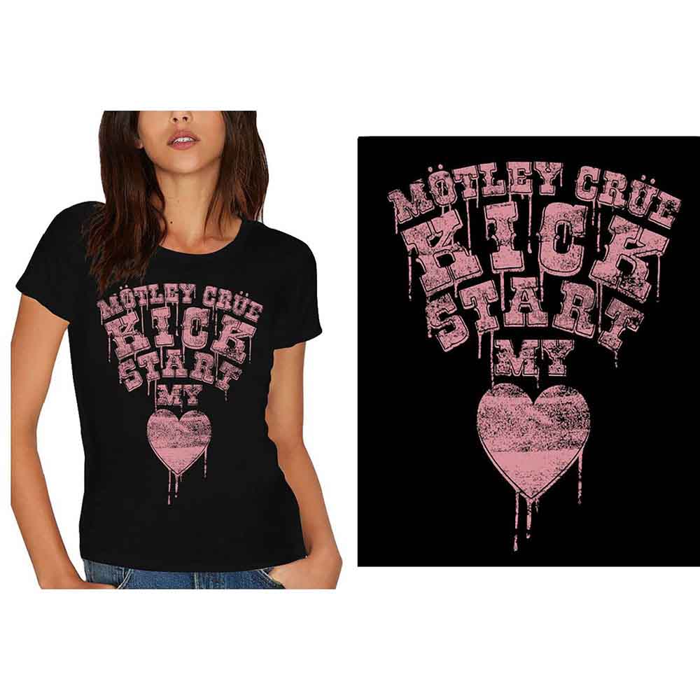 Motley Crue - Kick Start My Heart - T-Shirt Black