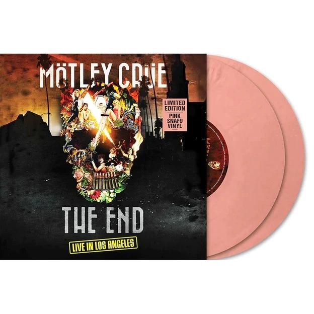 Motley Crue - The End: Live In Los Angeles (Limited Edition, Pink Snafu Colored Vinyl) (2 Lp's) - Vinyl