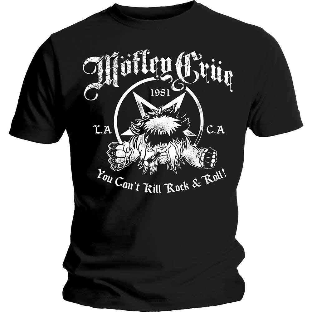 Motley Crue - You Can't Kill Rock & Roll - T-Shirt Black