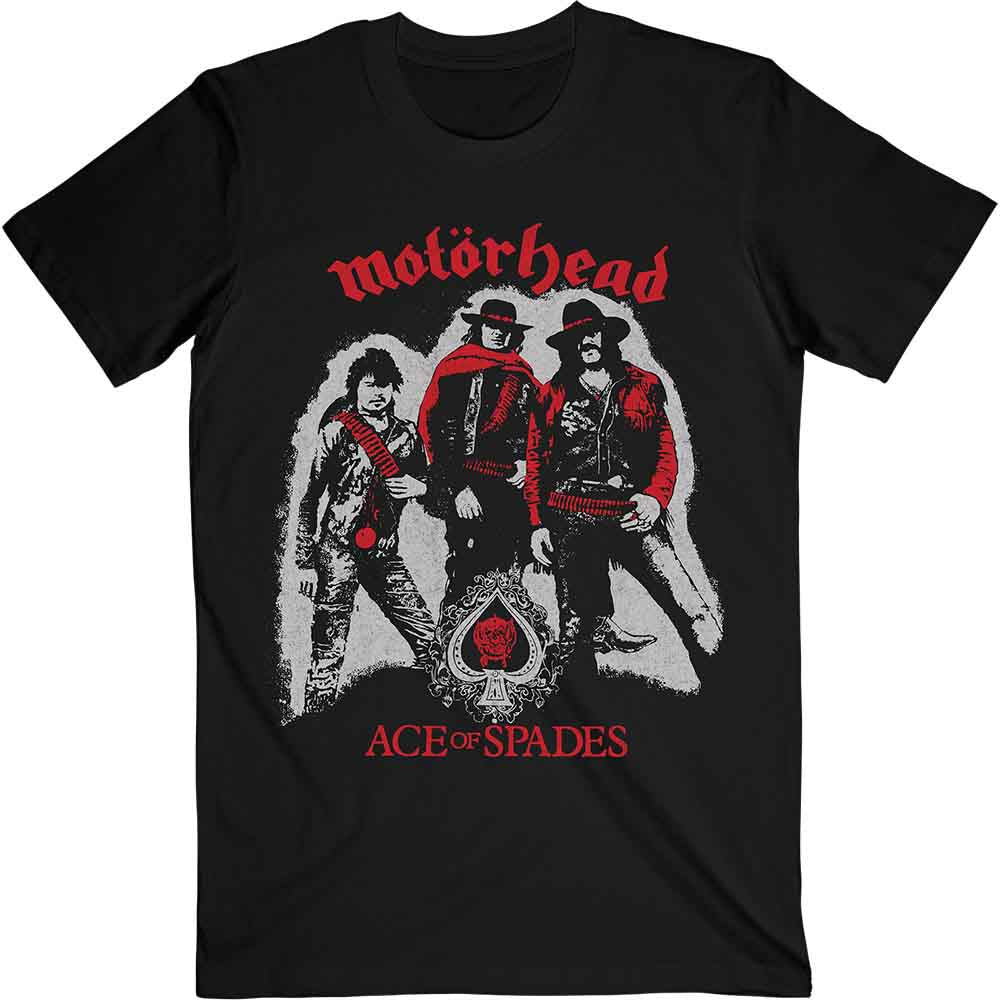 Motörhead - Ace of Spades Cowboys - T-Shirt Black
