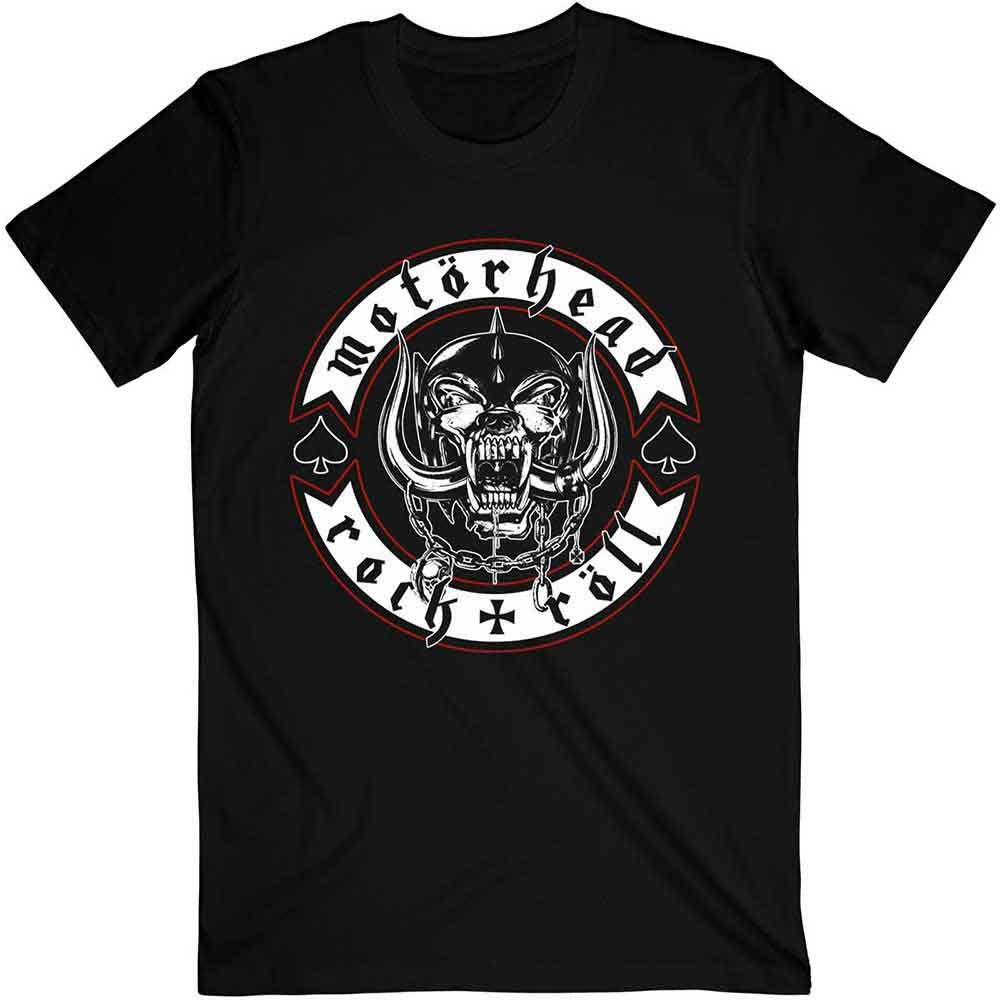 Motörhead - Biker Badge - T-Shirt Black