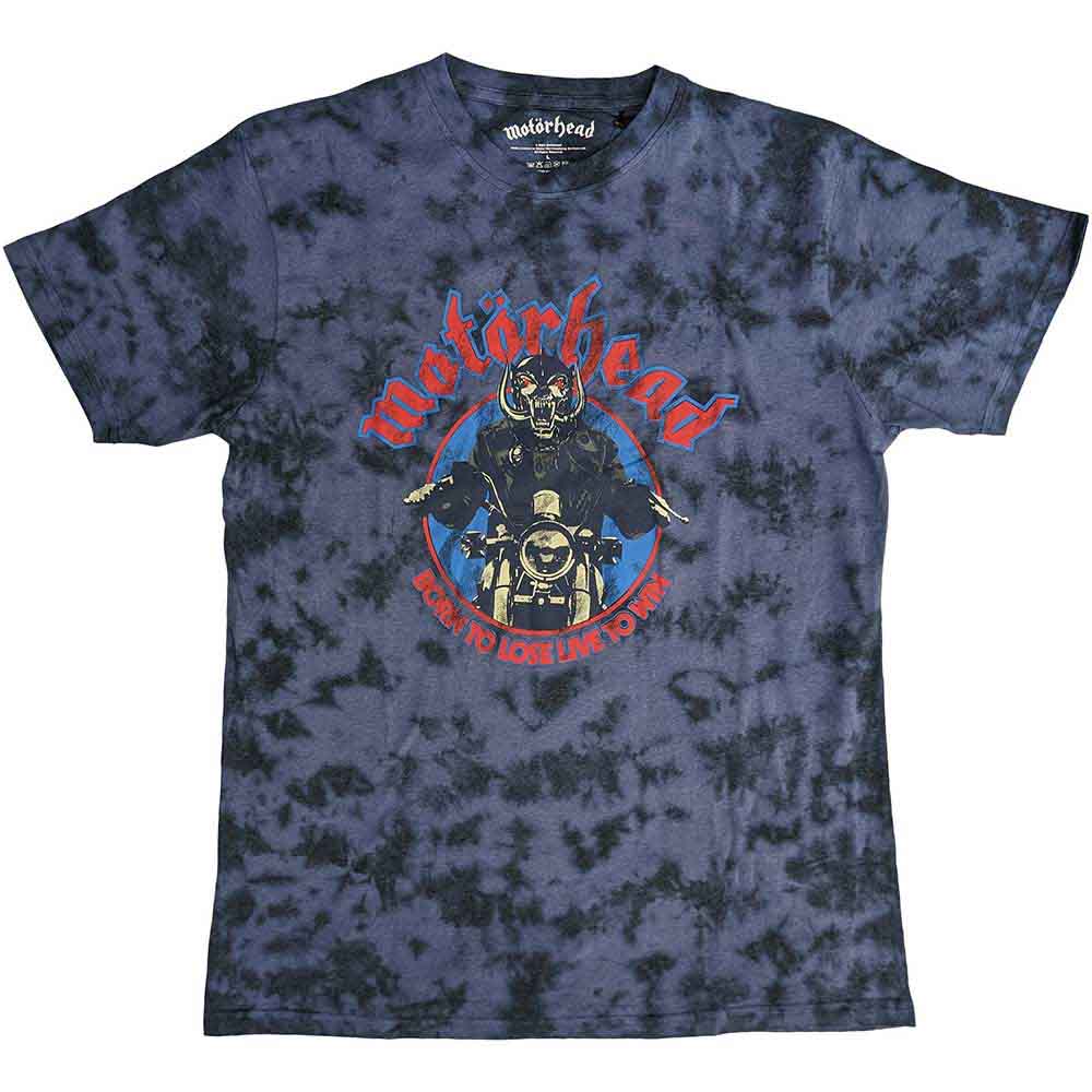 Motörhead - Born To Lose Biker - T-Shirt Blue