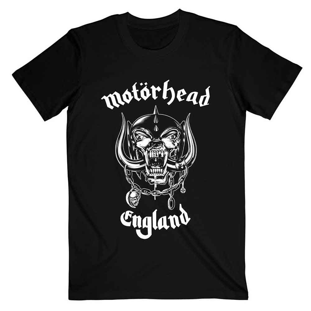Motörhead - England - T-Shirt Black