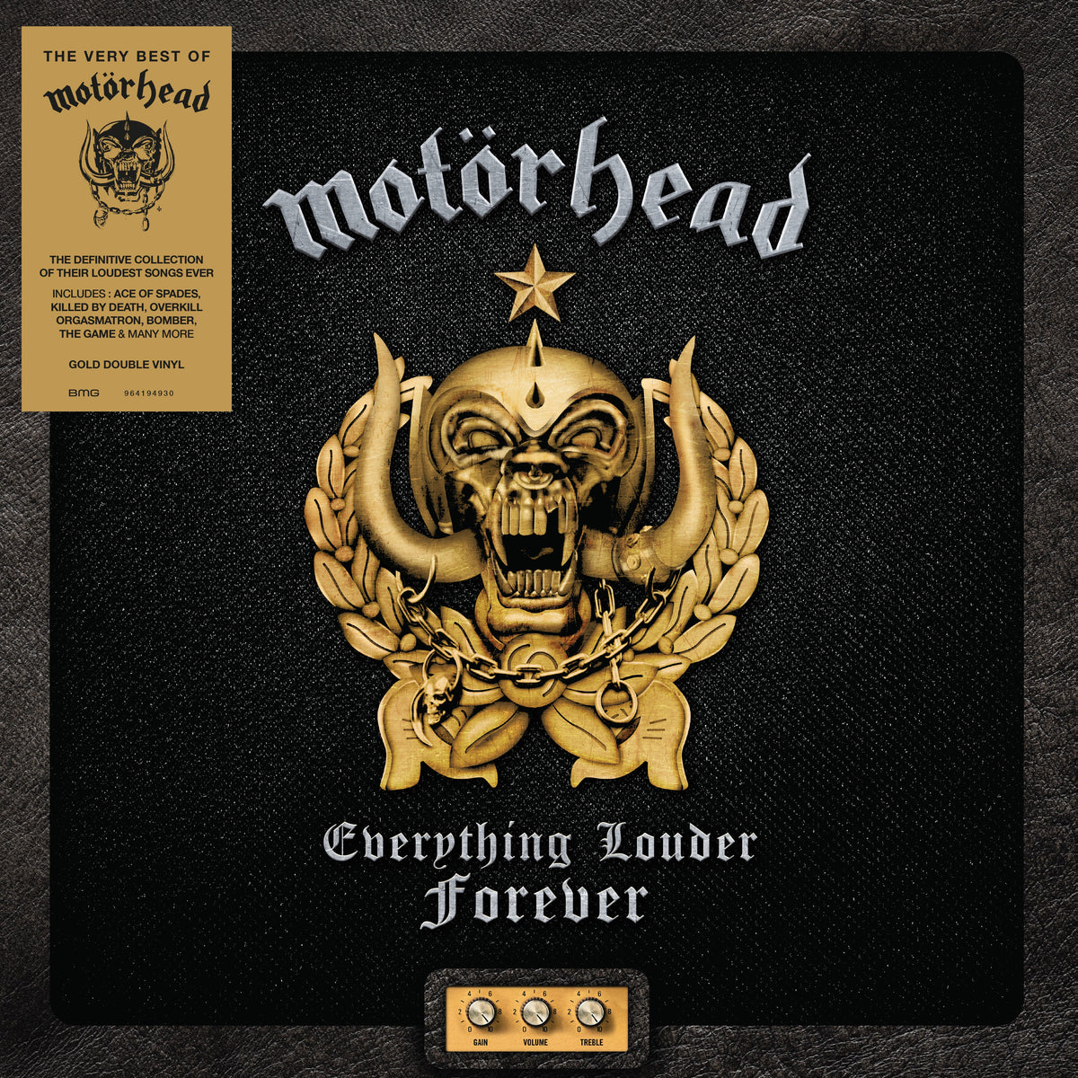 Motörhead - Everything Louder Forever: The Very Best Of Motörhead (Indie Exclusive) [Gold 2LP] - Vinyl