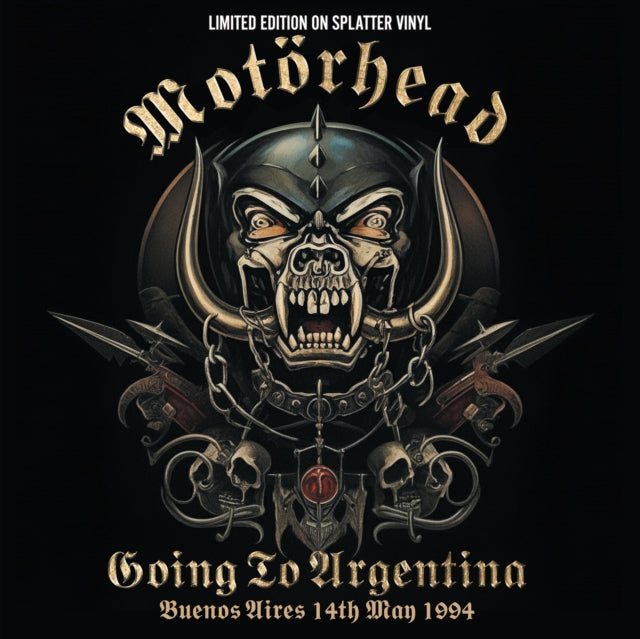 Motörhead - Going To Argentina: Buenos Aires 1994 (Black & Orange Splatter Vinyl) [Import] - Vinyl