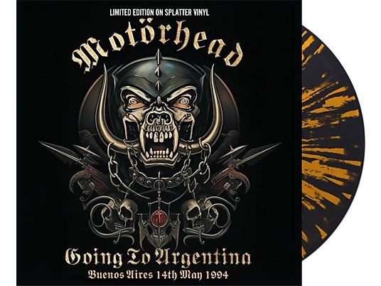 Motörhead - Going To Argentina: Buenos Aires 1994 (Black & Orange Splatter Vinyl) [Import] - Vinyl